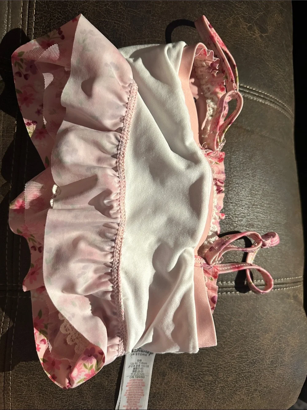 The Disney Store Princess Jasmine, Rapunzel & Snow White Princess 2pc Bikini Set